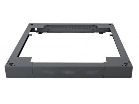 Intellinet 19" Plinth, Racksokkel, Stål, Sort, 1 stykker, 7 kg