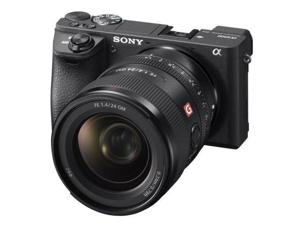 Sony G Master SEL24F14GM - Vidvinkelobjektiv - 24 mm - f/1.4 GM - Sony E-mount - för Cinema Line; a VLOGCAM; a1; a1 II; a6700; a7 IV; a7 V; a7C; a7...
