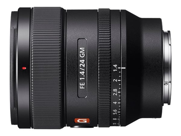 Sony G Master SEL24F14GM - Vidvinkelobjektiv - 24 mm - f/1.4 GM - Sony E-mount - för Cinema Line; a VLOGCAM; a1; a1 II; a6700; a7 IV; a7 V; a7C; a7...