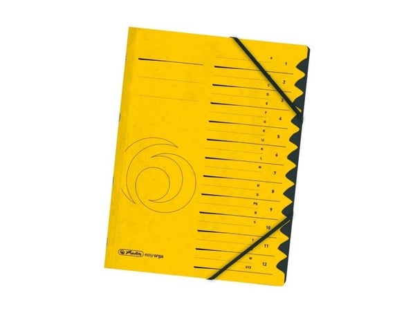 Herlitz 10843340, Keltainen, A4, 1 kpl