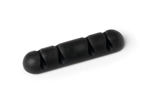 Durable Cavoline Clip 4, Kaapelinpidike, Vastaanotto, Muovi, Musta