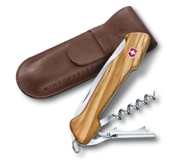 Victorinox Wine Master, Klappkniv med lås, Multiverktøyskniv, Klipp punkt, Tre, Sølv, 6 verktøy
