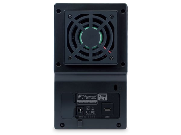 FANTEC QB-X2U31R - Harddiskarray - 2 brønner (SATA-600) - USB 3.1 (ekstern)