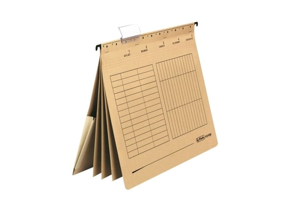 Herlitz 10843860, A4, papp, brun