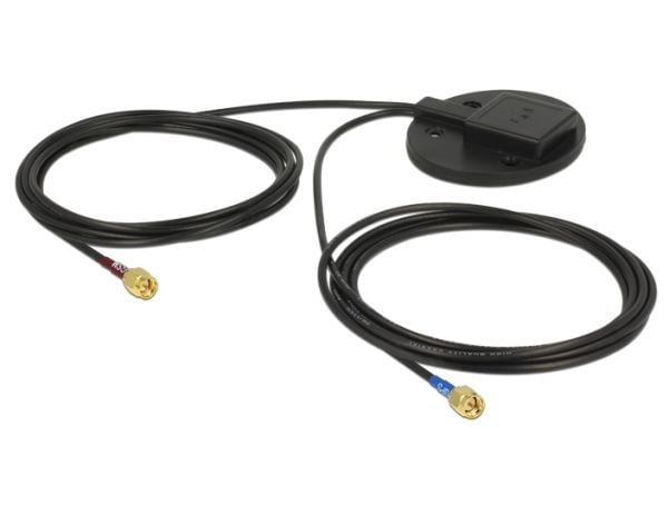 NAVILOCK Multiband - Antenne - navigasjon, mobiltelefon - 2 dBi - rundtstrålende - overflatemonterbar, innendørs