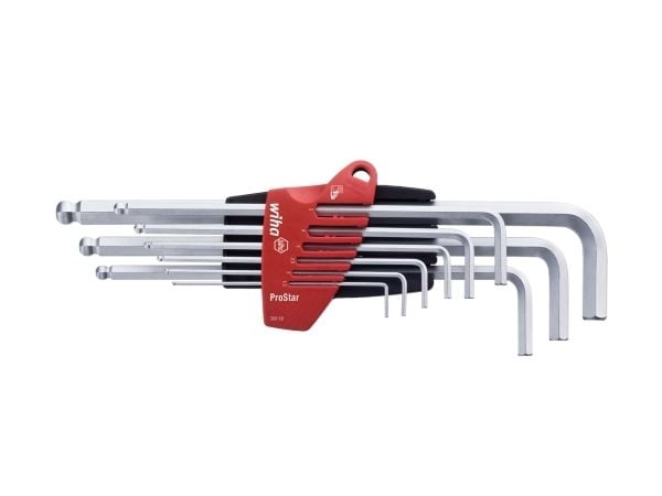 Wiha ProStar 369 - L-nøkkelsett - 10 deler - inn holder