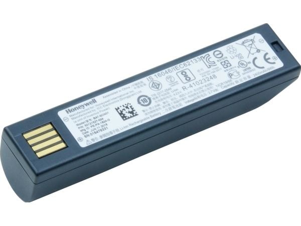 Honeywell - Paristo viivakoodinlukijaan - Litiumion - Granit 1911i, 1981i; IMAGETEAM 3820, 3820i, 4820I; Voyager 1452g; Xenon 1902 - paristo