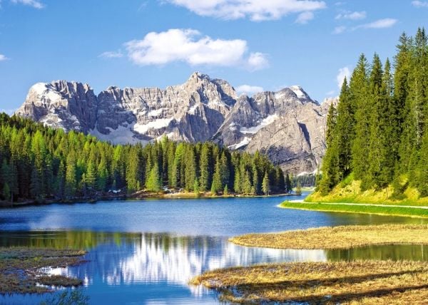 Castorland Puzzle 3000 palaa Misurina-järvi, Italia (300198)