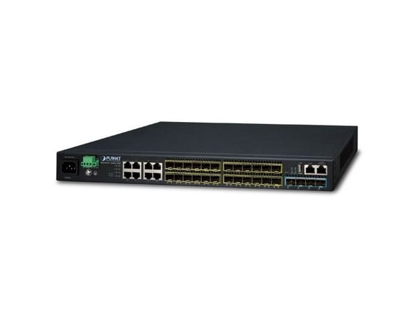 PLANET SGS-6341-16S8C4XR, Hallittu, L3, Gigabit Ethernet (10/100/1000), Täysin kaksipuolinen, Telineasennus, 1U