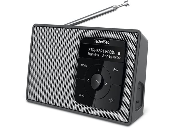 TechniSat DigitRadio 2, Bærbar, Digitalt, DAB, DAB+, VHF, 87,5 - 108 MHz, 174 - 240 MHz, 1 W