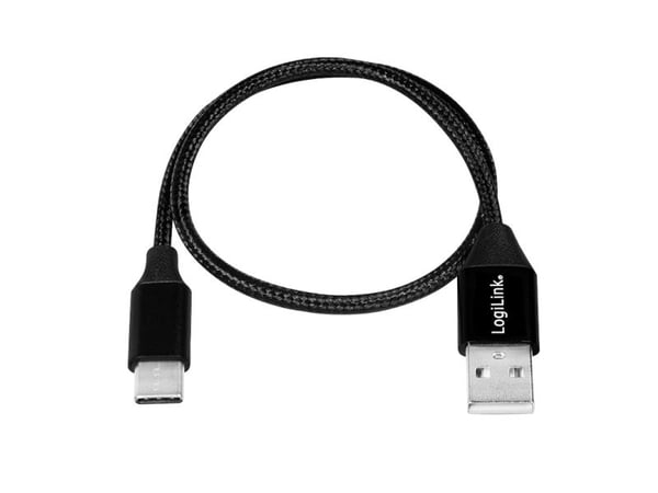 LogiLink CU0140, 1 m, USB C, USB A, USB 2.0, 480 Mbit/s, Lajittelu
