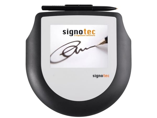 signotec Pad Omega med HID USB - Signaturterminal - 10 x 7,5 cm - kabel - USB