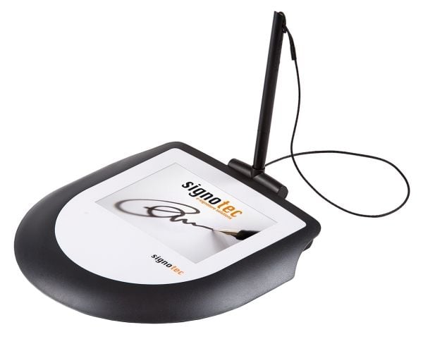 signotec Pad Omega med HID USB - Signaturterminal - 10 x 7,5 cm - kabel - USB