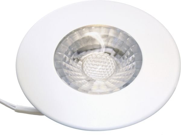 Downlight Gabriella 350mA LED 4W 927, 294 lumen, 35°, mat hvid