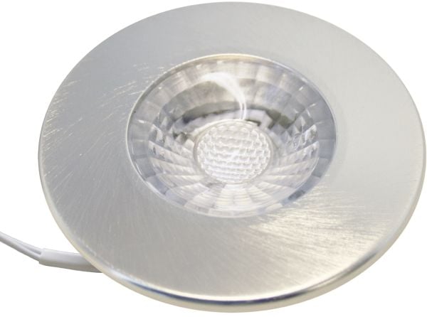 Ledvance Nordtronic Gabriella - Mini downlight Embedded LED 4W 4000K 35D - Rund børstet aluminium