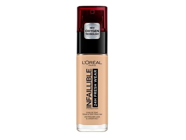 L'Oreal Infallible 32h Fresh Wear Foundation Long-Lasting Face Foundation 120 Vanilla 30ml
