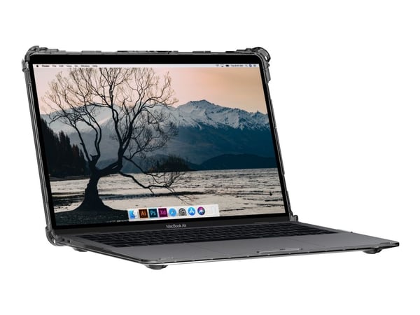 UAG Rugged Case for MacBook Air 13-inch (2018-2019): A1932 & (2020): A2179 (2020 M1) - Plyo Ice - Skallveske for bærbar - 13" - is - for Apple MacB...