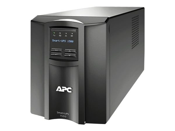APC Smart-UPS SMT1500IC - UPS - AC 220/230/240 V - 1000 watt - 1500 VA - RS-232, USB - utgangskontakter: 8 - svart - med APC SmartConnect