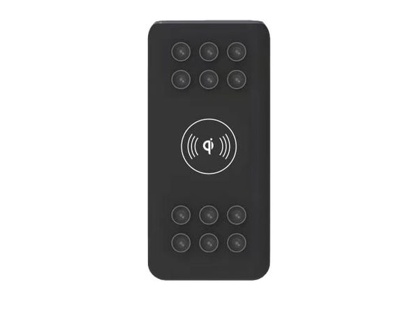 Denver PBQ-10001, Grå, Mobiltelefon/smarttelefon, Rektangel, Lithium Polymer (LiPo), 10000 mAh, AC, USB