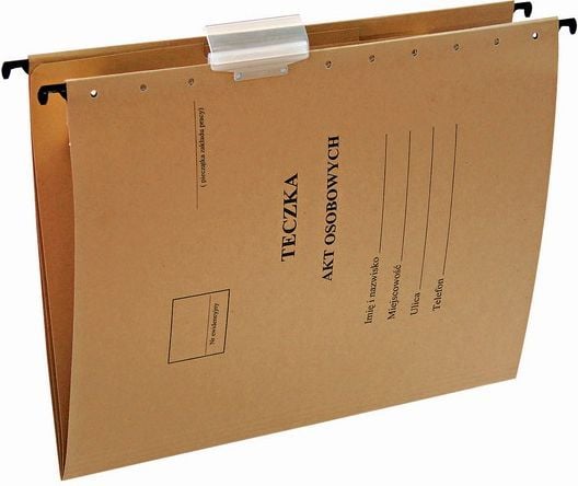 Esselte - Hengefil - 3 rom - for A4 (210 x 297 mm) - kraftbrun
