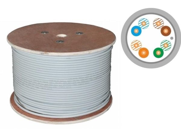Alantec KIF5PVC500, 500 m, Cat5e, F/UTP (FTP)