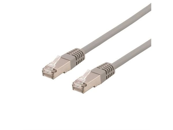DELTACO STP-62AU - Koblingskabel - RJ-45 (hann) til RJ-45 (hann) - 2 m - foliebelagt uskjermet tvinnet kabelpar (F/UTP) - CAT 6a - halogenfri, form...