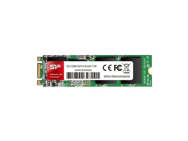 SILICON POWER A55 - SSD - 128 GB - intern - M.2 2280 - SATA 6Gb/s