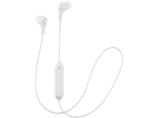 JVC HA-FX9BT Gumy - Ørepropper med mikrofon - i øret - Bluetooth - trådløs - hvit