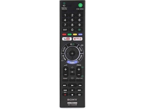 Sony RMT-TX300E - Kaukosäädin - infrapuna - Sony KDL-43WF660, 43WF663, 43WF665, 43WG665, 49W660, 49WE755, 50WF663, 50WF665, 50WG665 (149331411)