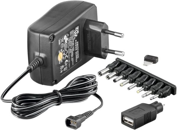 MicroConnect - Strømforsyningsadapter - AC - 18 Watt - lajittelu