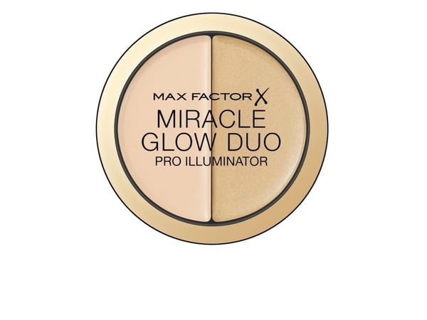 Max Factor Miracle Glow Duo, Universel, 11 g, Kvinder, Creme, Light, Kompakt etui