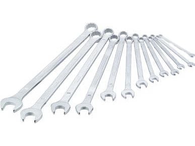 HAZET 600LG/13, 10,11,12,13,14,15,16,17,18,19,21,22,24 mm, Kromi, Kromi, Saksa, 13 kpl