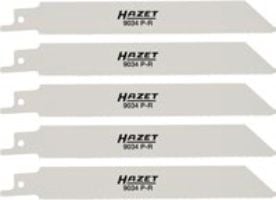 HAZET 9034P-R/5, Sabelsagblad, Metall, Rustfritt stål, Bimetall, Grå, 15,3 cm, 175 g
