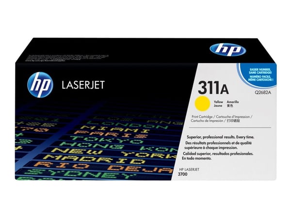 HP 311A Yellow Original LaserJet Toner Cartridge, 6000 sivua, Keltainen, 1 kpl