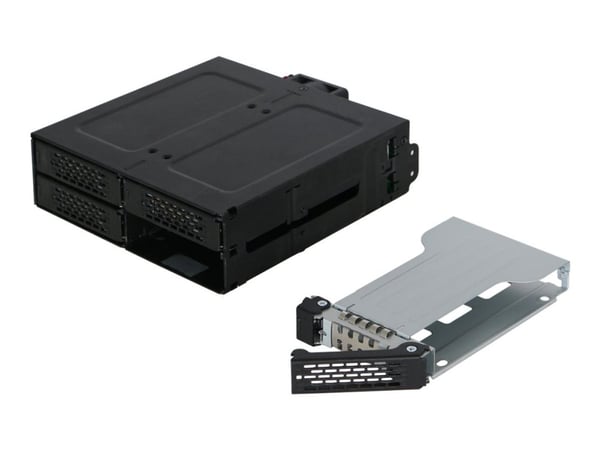 Icy Dock MB607SP-B, 13,3 cm (5.25"), HDD-häkki, Musta, 2.5", Metalli, CE, REACH