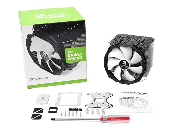 Thermalright Le Grand Macho RT - Prosessorijäähdytin - (seuraaville: LGA775, LGA1156, AM2, AM2+, LGA1366, AM3, LGA1155, LGA2011, FM1, FM2, LGA1150,...