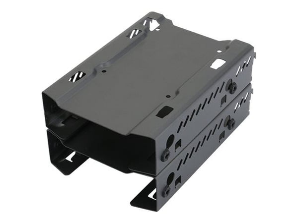 Phanteks PH-HDDKT_03 - Harddiskbrakett - kapasitet: 1 harddiskstasjon (2,5"), 1 harddiskstasjon (3,5") (en pakke 2)