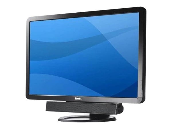 Dell AX510 Sound Bar - Näytön äänipalkki - 10 Watt - Musta - Inspiron 17R 57XX, 17R 7720; Latitude D630; OptiPlex 50XX, 5250, 90XX; XPS One 27XX -m...