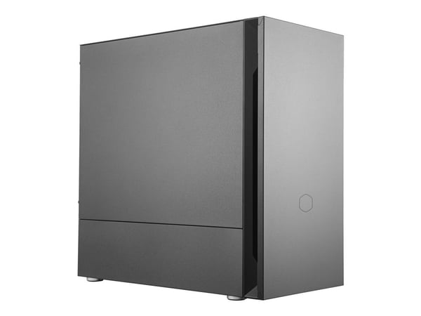 Cooler Master Silencio S400 - Tower - micro ATX - ingen strømforsyning (ATX / PS/2) - svart - USB/lyd