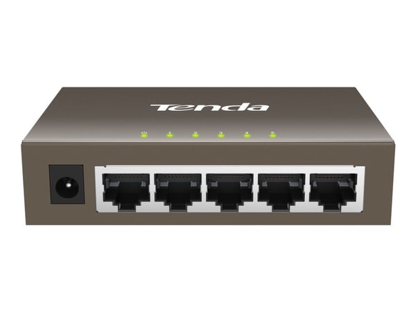 Tenda TEG1005D - Switch - ikke-styrt - 5 x 10/100/1000 - stasjonær