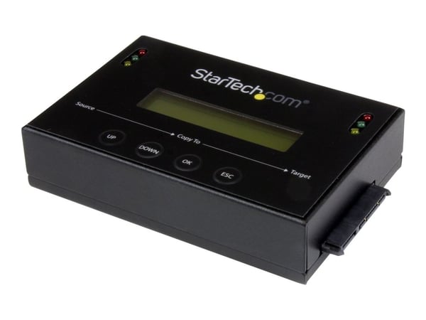 StarTech 11 Standalone Hard Drive Duplicator with Disk Image Library Manager For Backup & Restore, Store Several Images on one 2.53.5 SATA Drive, H...