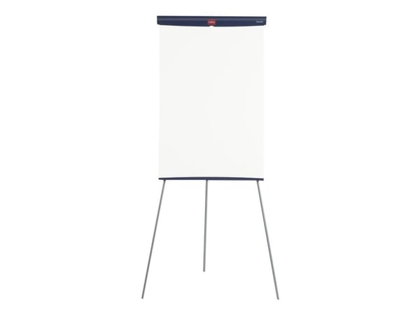 Nobo Basic - Staffeli - gulvstående - melamin - ikke-magnetisk - hvit