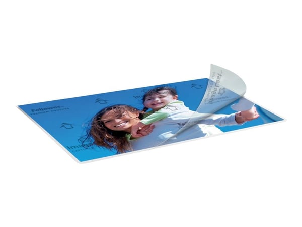 Fellowes ImageLast - 80 mikroner - 25-pack - klarglanset - glanset - A3 (297 x 420 mm) lamineringspunger