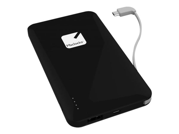 Compulocks Power Bank Battery Pack 10000 mAh - Ekstern batteripakke - 10000 mAh - 2 utgangskontakter (USB) - for Compulocks BrandMe VESA Brandable ...