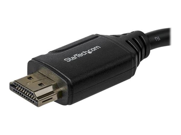 Startech 6in High Speed HDMI Port Saver Cable with 4K 60Hz - Short HDMI 2.0 Male to Female Adapter Cable - Port Extender (HD2MF6INL) - HDMI-forleng...