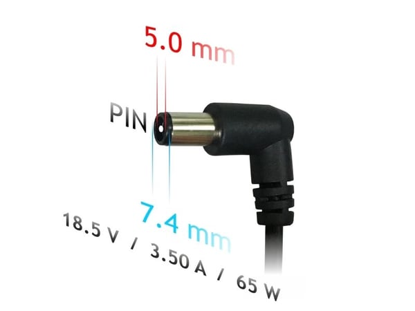Akyga Dedicated Series AK-ND-03 - Strömadapter - AC 110-240 V - 65 Watt - svart