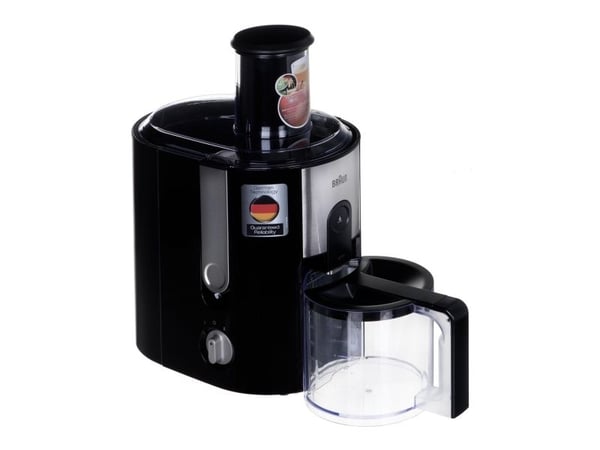 Braun Multiquick 5 J 500 - Råsaftcentrifug - 900 W - högglänsande plast/rostfritt stål