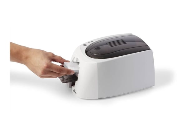 DURABLE DURACARD ID 300 - Muovikorttitulostin - väri - mustesublimaatio/lämpösiirto - CR-80-kortti (85,6 x 54 mm) - 260 x 300 dpi - jopa 325 kortti...