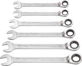 HAZET 606/6-1, 21,22,24,27,30,32 mm, Krom, Krom, 13°, 3,8 kg, 6 styck