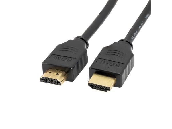 Akyga - HDMI-kabel med Ethernet - HDMI hann til HDMI hann - 50 cm - svart